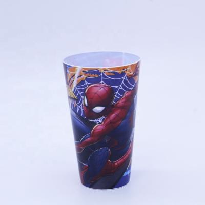 China Spiderman Theme Party 12oz Drinkware Plastic Festive Cups For Viable Outfoor Or Indoor for sale