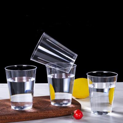 China Indoor Outdoor Heavy Duty Plastic Tumblers Disposable Juice Cup Hard Plastic Tumblers 240ml Clear Cups For Halloween Christmas Party for sale