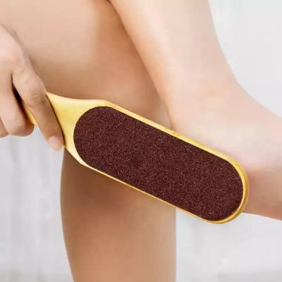 China Multifunctional Convenience Pedicure Foot File Foot Tool Rubbing Strip Foot Panel Grinding Foot Rubbing Solid Wood Skin Dead File for sale