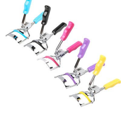 China Recycle High Quality Portable Custom Flat Eye Color Wave Handle Makeup Tools Small Eyelash Curler for sale