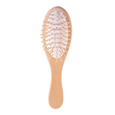 China 2021 Home Baby Anti-static Full Natural Wooden Comb Customized Portable Comb Children Massage Small for sale