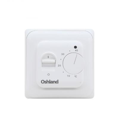 China HVAC Control Thermostat 16Amp 220V Yueqing Oshland Room Mechanical Heating Non Programmable Thermostat M5 for sale