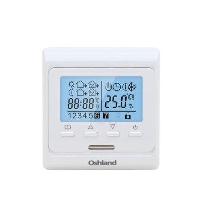 China LCD Display 16A 220V CE oshland M6 Room Programmable Thermostat M6 for sale