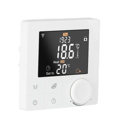 China Anti-flammable Low Voltage Manual Digital Heating Thermostat PC M4-1 Long Lifespan LCD For Floor System for sale