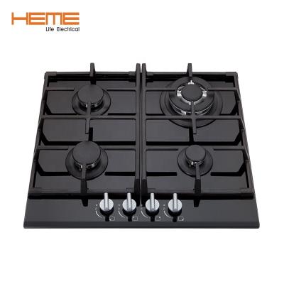 China Professional Automatic Household Ignition 24 Inch 4 Burner Gas Electric Hob (PG6041BG-C1C2B) for sale