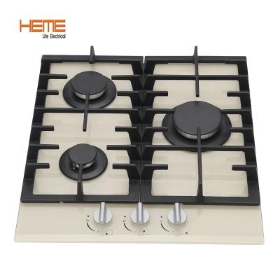 China Household China Manufacturers Kitchen Lpg Gas Cooker 3 Ring Gas Hob for sale