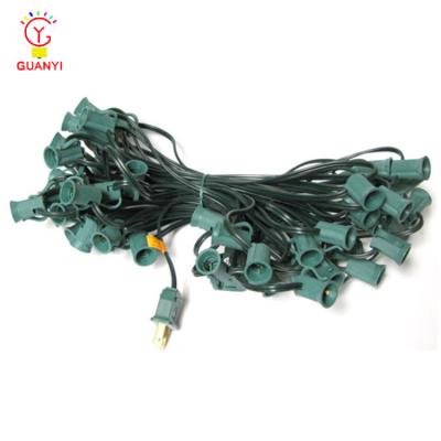 China For UL C7 E12 50L Indoor Outdoor Christmas Stringers For String Light for sale