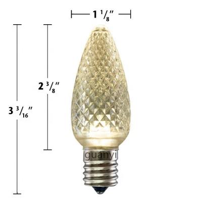 China 15 Years Factory Free Sample UL C9 Residential Christmas Light Bulbs SMD LED Brighter for sale