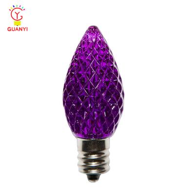 China Manufacture Wholesale China Manufacturer UL Halloween Decoration C7 Faceted String Light Bulbs for sale