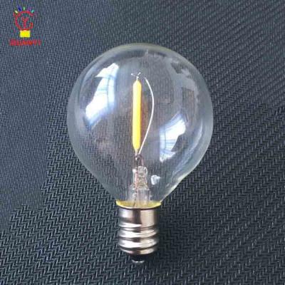 China Replacement UL 120V E12 Edison Filament G40 LED Residential Shatterproof Light Bulb for Backlight for sale