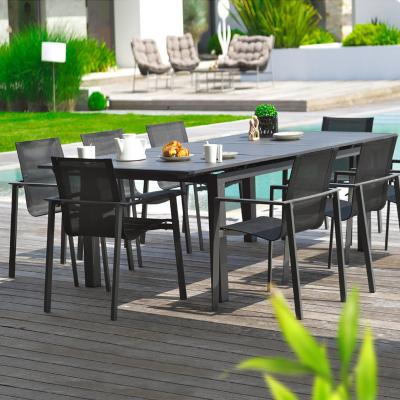 China Jazeel Amazon Modern Hot Selling Table and Chair Set Outdoor Courtyard for sale