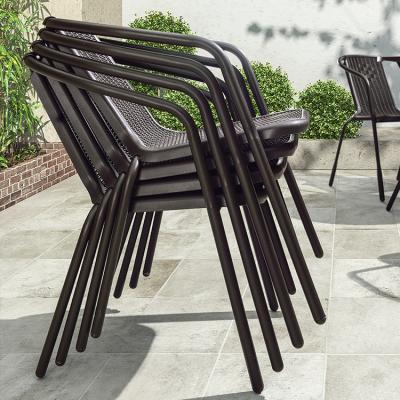 China Jazeel Garden Supplies Traditional Rattan Dining Chairs And Table Fits Outdoor Terrace for sale