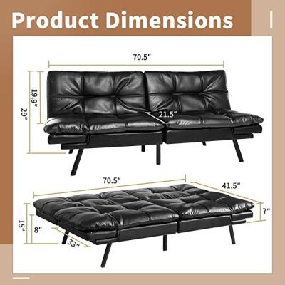 China Modern Convertible Futon Sofa Bed for sale