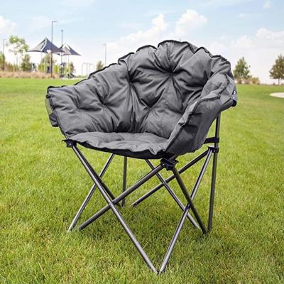 China Jazeel Amazon High Quality Modern Hot Selling Outdoor Lounge Patio Folding Club Chair, Gray Portable And Easy To Store-No Assembly for sale