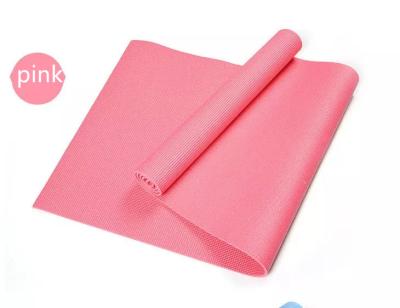 China PVC High Density Non Slip Durable Eco Friendly Exercises Meditation Customized Foldable PVC Yoga Mat for sale