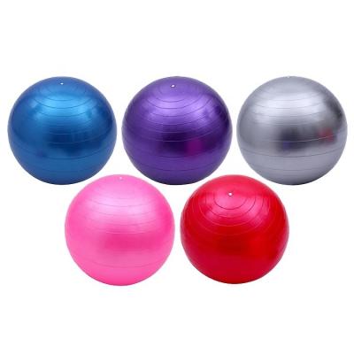 China Various Color Yoga Ball Blue Customized Mini Size Round Cheap Price Custom Box Yoga Ball Balls for sale