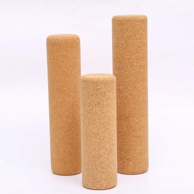 China Natural Cork Muscle Massage Roller Cork Massage Roller Eco-Friendly Natural for Muscle Pain and Tension Relief for sale