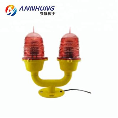 China AH-LI/D Aluminum Alloy Low-Intensity Double Aviation FAA L810 Obstruction Light for sale