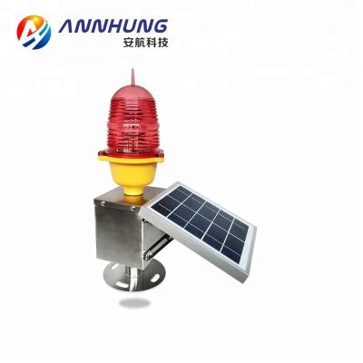 China Aluminum Alloy Low Intensity Building Obstruction Light/Solar High Red/Aviation Red Light for sale