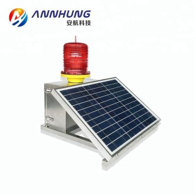 China Aluminum Alloy FAA L864 Type B ICAO Tower Crane Standard Alarm Warning Light for sale