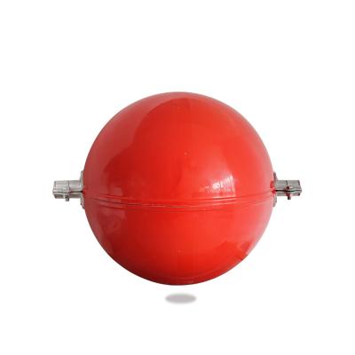 China Fiber Polyester Glass Reinforced Resin AH-AWS Customized Diameter Wire Aerial Aircraft Sphere Power Lines Marker Aerial Warning Ball for sale