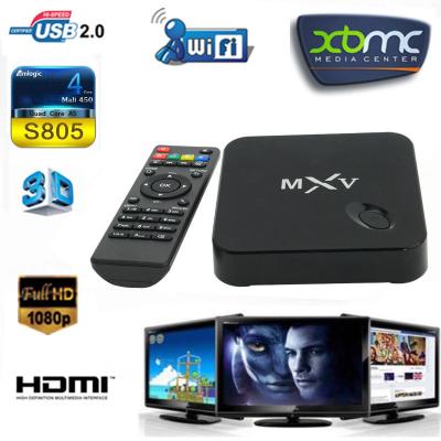 China MXV Core MXV Core Free Video Internet IPTV Quadruple Video Arabic Live Streaming Media Player 4K HD Box Google Android Smart TV for sale