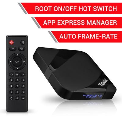 China Linux OS + Android 7.1.2 Android DUAL OS LibreElec Linux OS and Android DUAL OS TV BOOT with one main switch Tanix TX3 MAX for sale