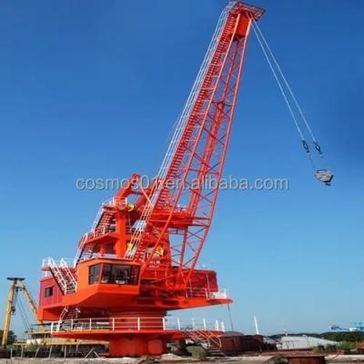 China Crane 4 Ton Mini Hydraulic 3 Knuckle Floating Boom Floating Crane Barge Max Coat Top Coat Marketing Rich Moment Chose Anti Horizontal Steel Winch for sale