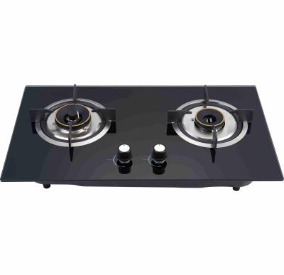 China High Quality Home Appliances 2 Burner Gas Stove Top Household Kitchen Cooktop Cooktop for sale