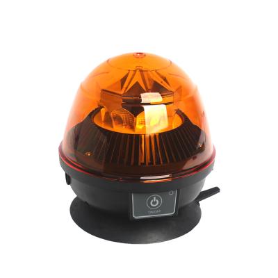 China Warning Lamp 12-24V Magnetic Rechargeable Led Warning Lamp ECER65 R10 SAE J845 for sale