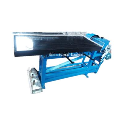 China Factory Nonferrous Metals Vibrating Table Gravity Separator High Recycle Small Shaking Table for sale