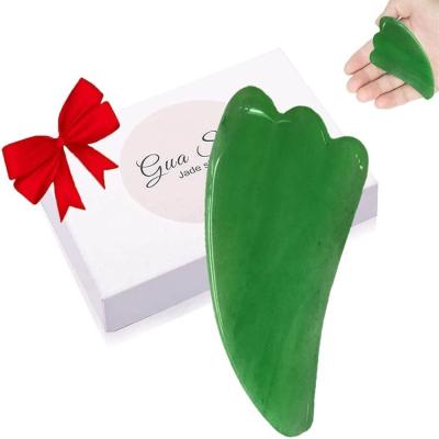 China High Quality Chinese Scraping Jade Guasha Plate / Massage Board Gua Sha Facial Body for sale