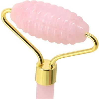 China Best Selling Jade Roller Facial Slimming Natural Fashionable Jade Roller Mini Single Head Nailed Jade Roller For Facial Massage for sale