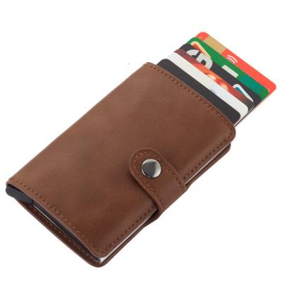 China Business Card Holder Leather Men's Business Card Holder Fashion Manufacturing Business Card Holder Business Gifts Leather Card Holder Wallet for sale