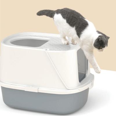 China Cleaning Cat's Litter Tray Best Selling Environmentally Friendly Cat Toilet for sale