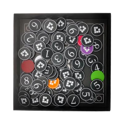 China Plastic And Paper Fake Melting Skill Pieces Custom Wholesale Printing Board Game Custom Design for sale