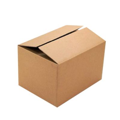 China Biodegradable Free Samples Customized Size Kraft Paper Box Corrugated Cardboard Shipping Box With Logo for sale