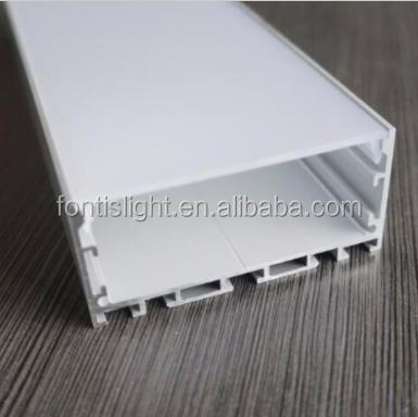 China door & ALP048-S1 Window 75mm Width LED Aluminum Profile Without Flange, As Pendent Light for sale