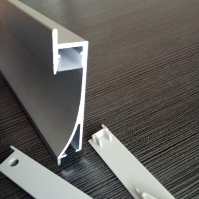 China Aluminum Extrusion Aluminum Profiles Extrusion LED Thin Aluminum Profile For Dry Wall /ALP023 for sale