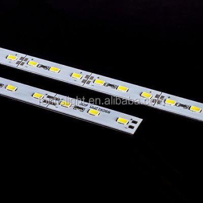 China High Lumen SMD5730 Aluminum Rigid Led Strip 12V CRI>80 5730 Rigid Led Light Bar 90leds/M for sale