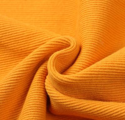 China Pure Cotton Double Faced 370-380 GSM Ribbed Many Colors In Stock For Knitting Clothes Neckline Hoodies Cuff Sweater Edge for sale