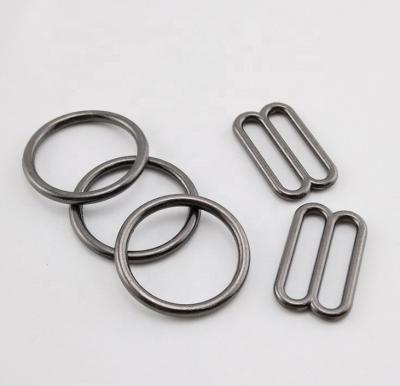 China High Quality Underwear Gun Adjuster Ring Slider And Hook For Fashion Swimsuit for sale