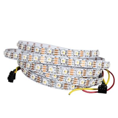 China SK6812 5v theme park smd IP65 5050 60 rgbw led waterproof 5v led strip accessible for sale