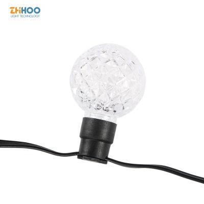 China LANDSCAPE 40mm Christmas Light Garland SK9822 GS8208 String Lighting IP67 High Waterproof Grade DC5V DC12V for sale