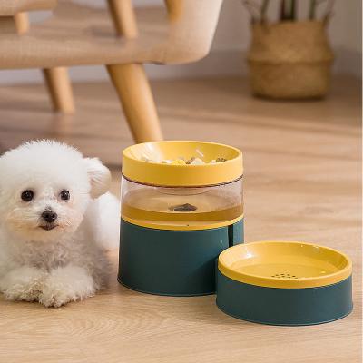 China Automatic Drinking Feeder Cat Bow Pet Food Feeder Space-Saving Flexible Amazon Selling Viable Hot Bowl Dog Feeder for sale