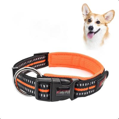 China Viable New Arrival Durable Pet Accessories Adjusting Comfortable Nylon Dog Leash Breathable Dog Collar for sale