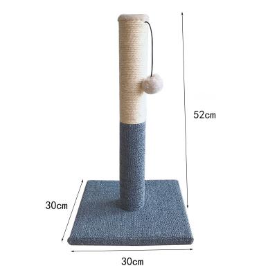 China 2021 Sustainable New OEM Sisal Can Be Customized Cute Cat Climbing Frame Cat Tree for sale