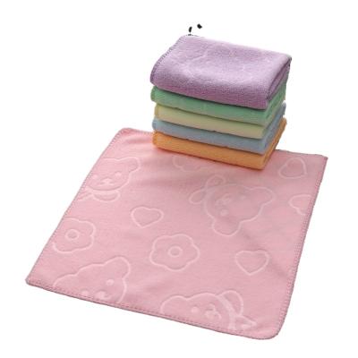 China China Wholesale Warp Mini Microfiber Kitchen Cleaning Towel Quick Dry Towel Knitting Square Towel for sale