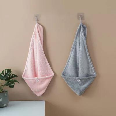 China High Quality QUICK DRY Hair Towel Microfiber Shower Head Wrap Hair Towel Hair Towel Hair Towel for sale