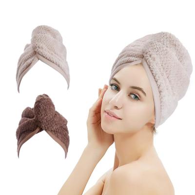 China QUICK DRY Microfiber Hair Dryer Towel Hair Towel Wrap For Women Hair Towel Wrap For Women for sale